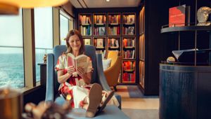 Indulging with Books at Cunard Library