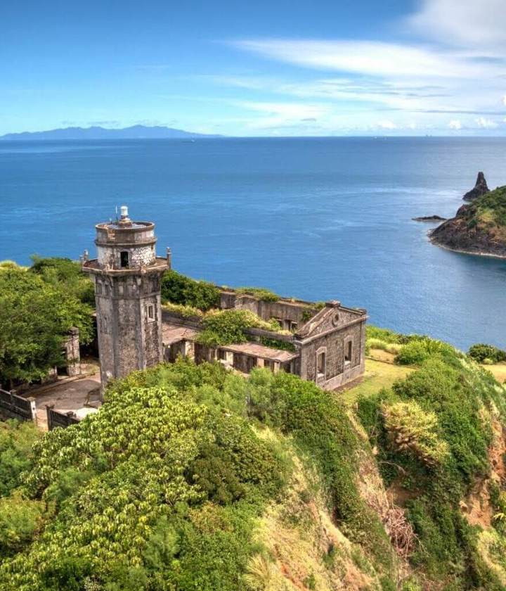 Cabo Engano lighthouse Palaui Island, Philippines