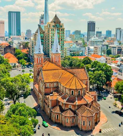 Notre Dame Ho Chi Minh City, Vietnam