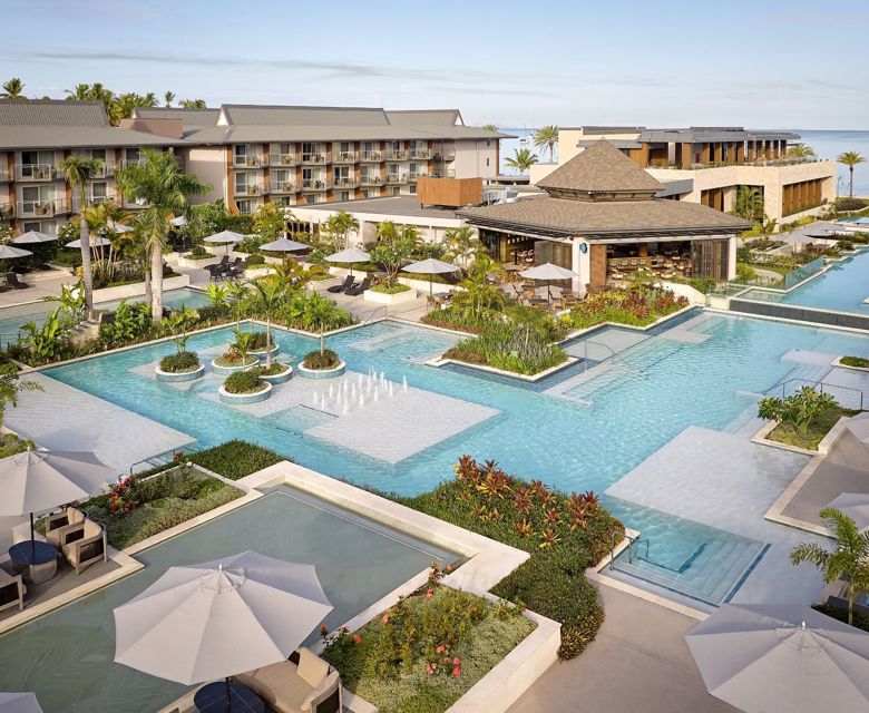 Crowne Plaza Fiji Nadi Bay Resort & Spa - Aerial Pool