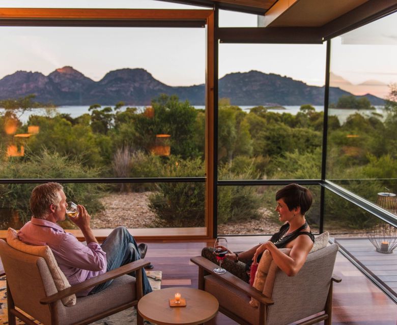 Saffire Freycinet View Tasmania © Saffire Freycinet