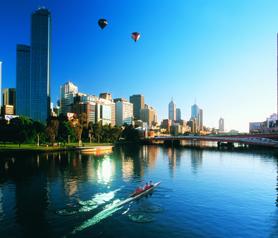 Yarra River In Melbourne