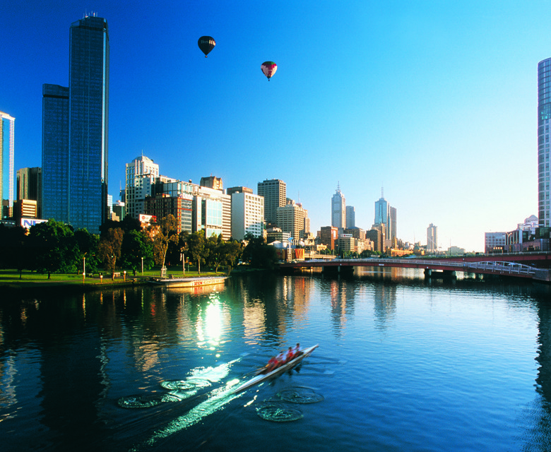 Yarra River In Melbourne