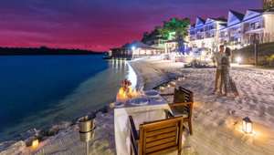 Ramada Port Vila Beach At Night 
