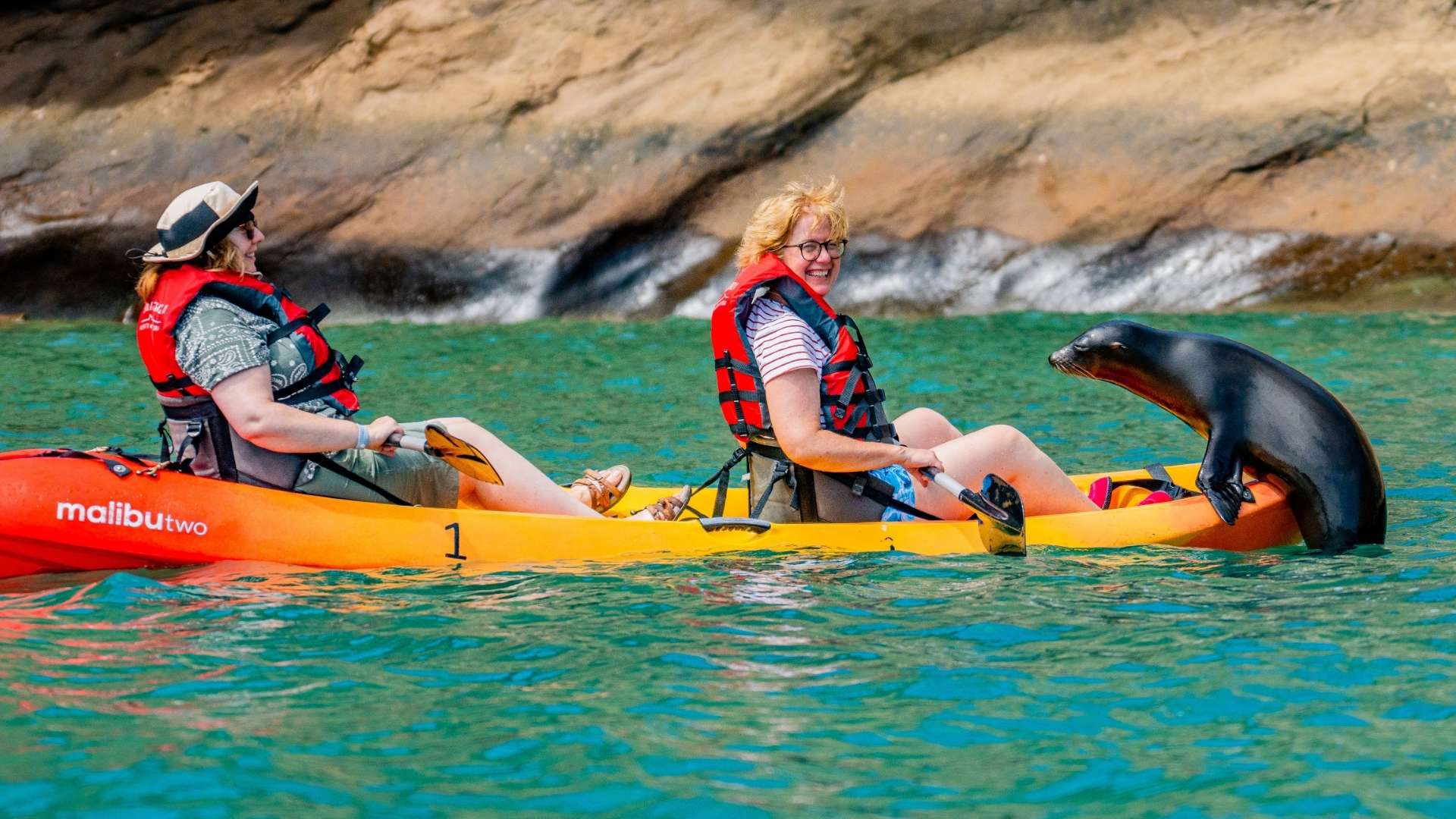 Kayakers, San Cristobal