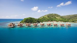 Likuliku Lagoon Resort - overwater bures