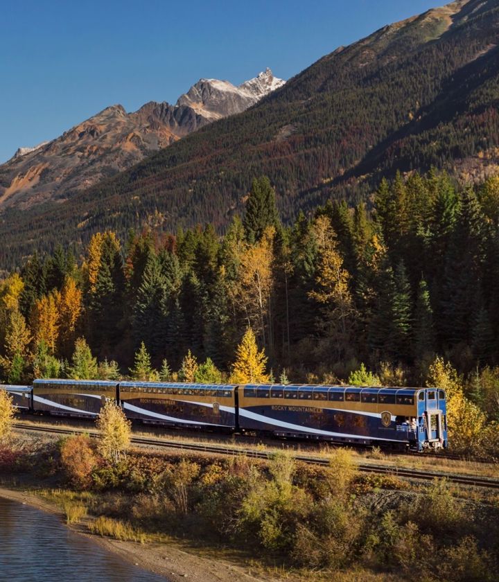 Journey through the Clouds Train, Rocky Mountaineer