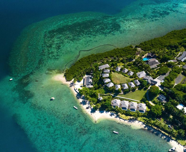 Volivoli Beach Resort - aerial view 1