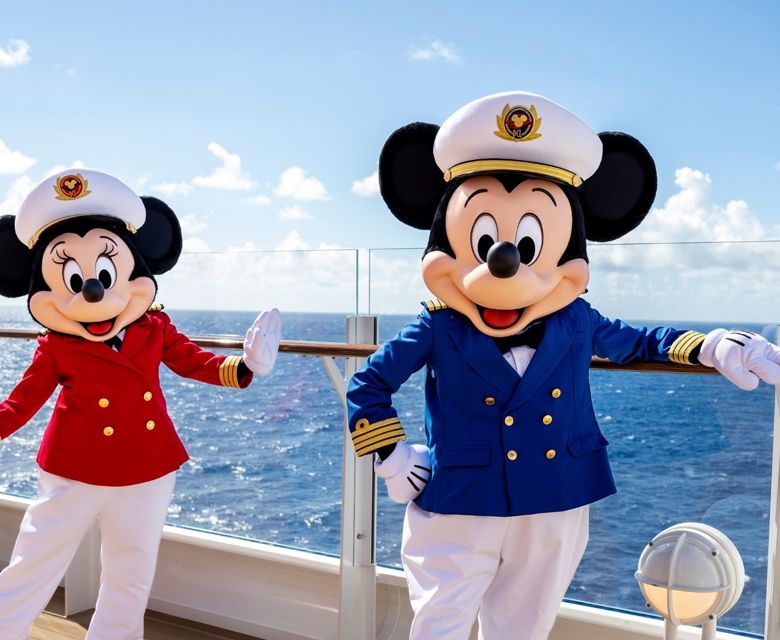 Mickey And Minnie In Disney Cruise Line