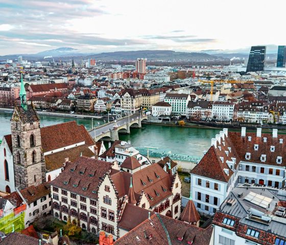 St Martin's Church, Rhine River