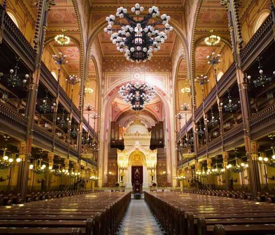The Great Synagogue, Interior -Budapest, Hungary