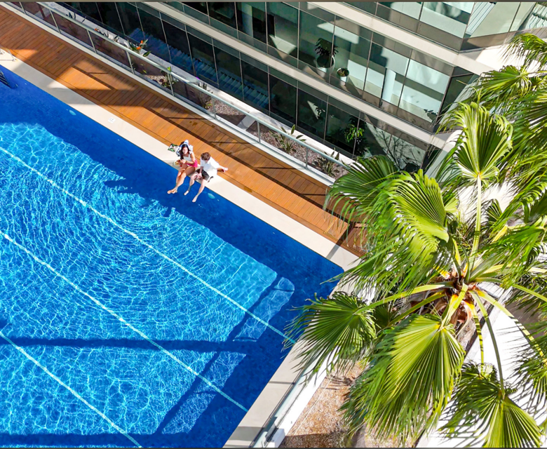Amora Hotel Aerial Pool
