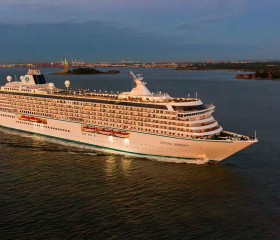 Crystal Serenity at Sea