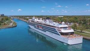 Viking Expedition Ship Welland Canal 
