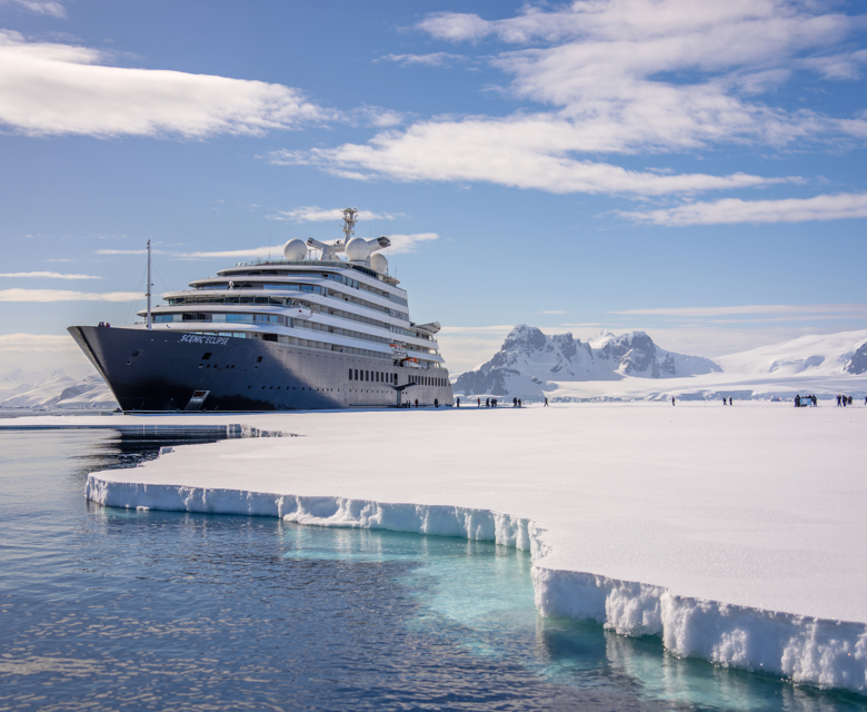 Scenic Eclipse in Antarctica 