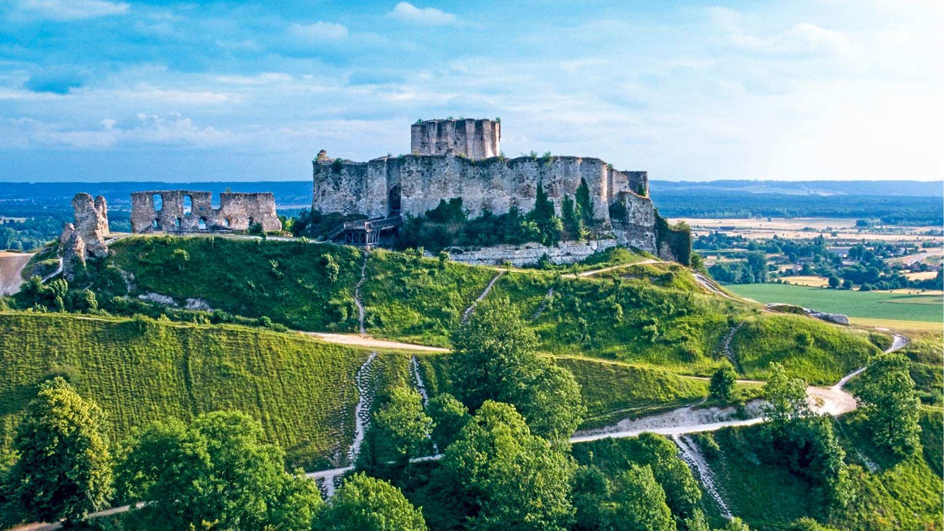 Hilton Castle Ruins Les Andelys Paris