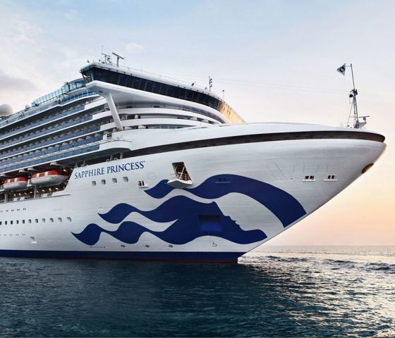 Sapphire Princess - Front View
