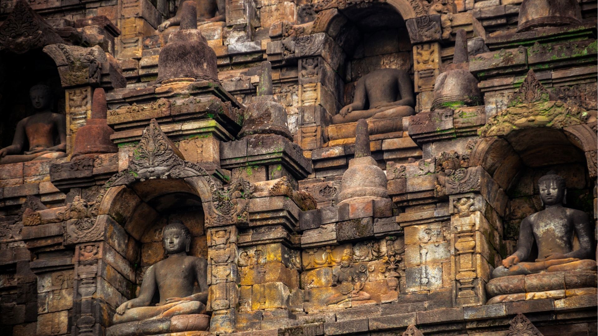 Historical Borobudur Stone in Jakarta