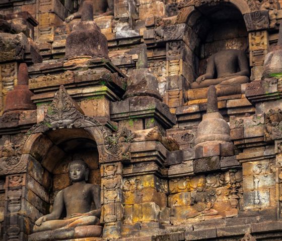 Historical Borobudur Stone in Jakarta