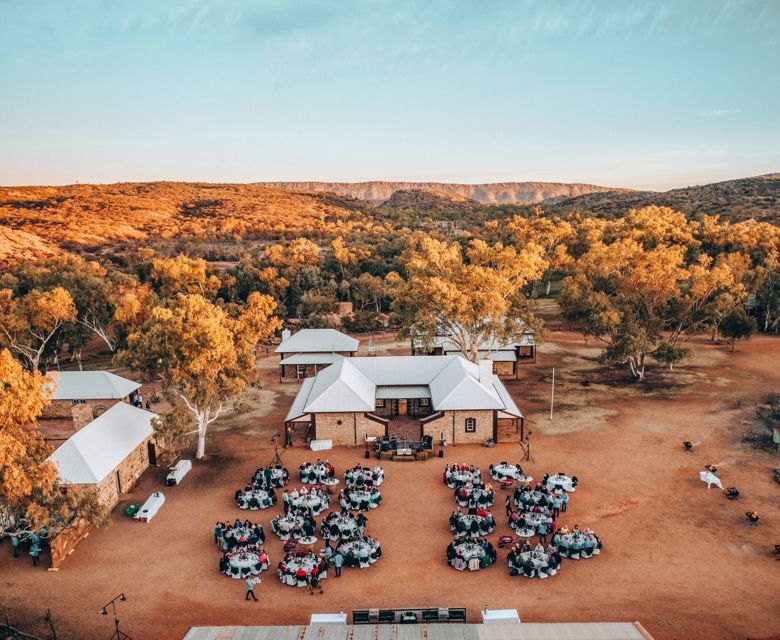 The Ghan Expedition Telegraph Station Dinner Alice Springs