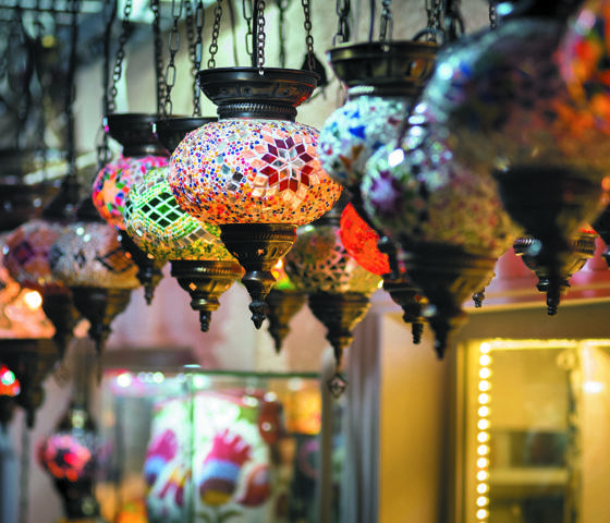 Turkish Lamps in Istanbul