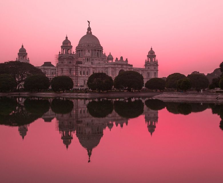 Historic Victoria Memorial Architecture in India