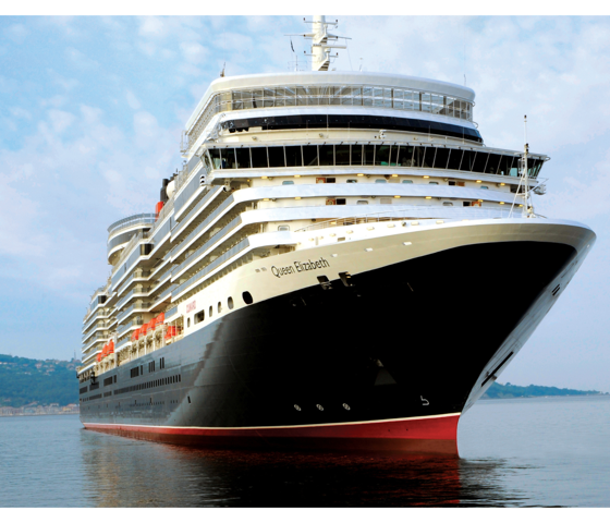 Queen Elizabeth - front view