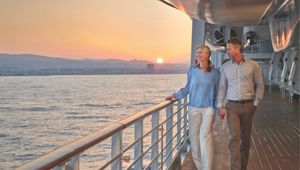 Sunset Walk on Deck