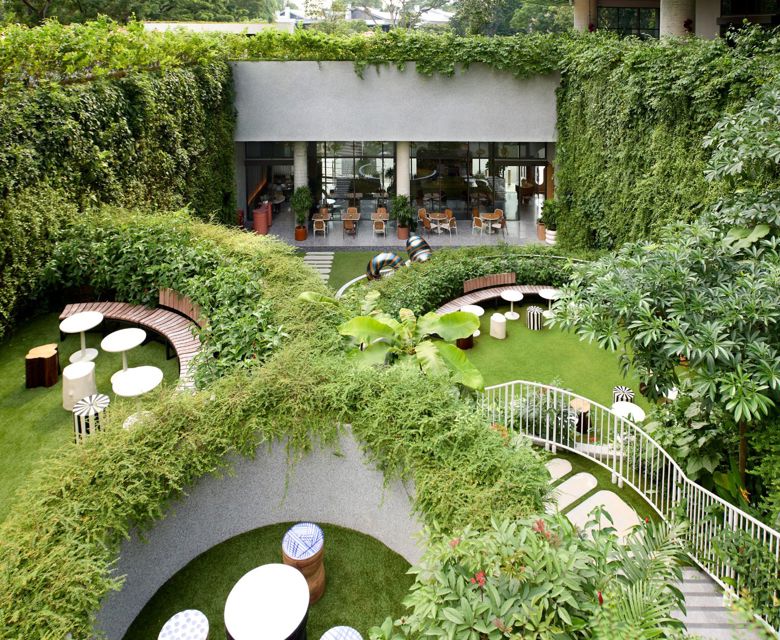 The Standard Singapore  - Garden Area