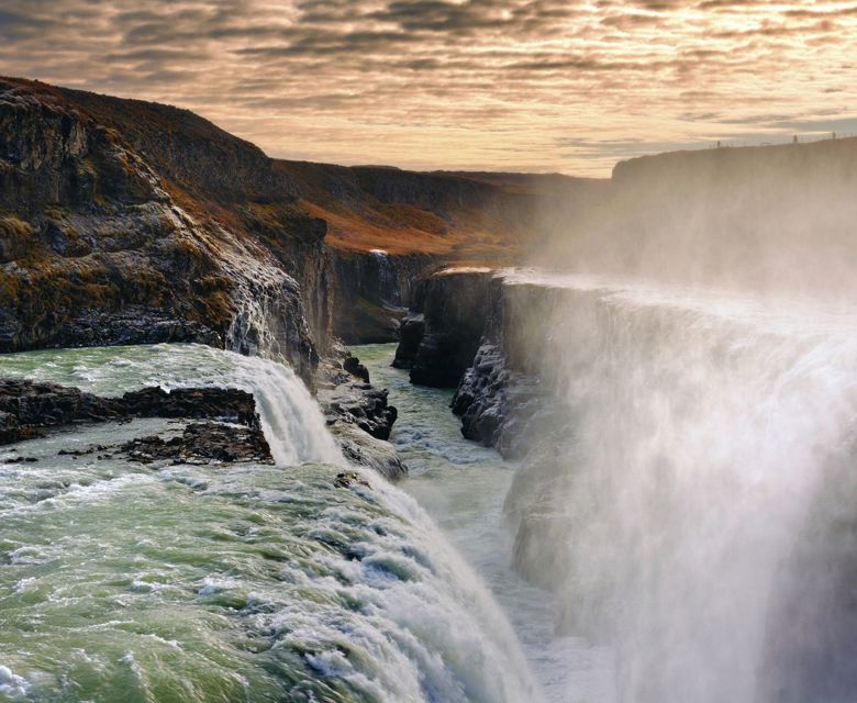 Iceland Gulfoss Waterfall