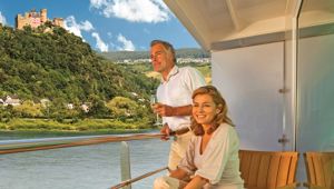 Scenic Space Ship Couple Balcony