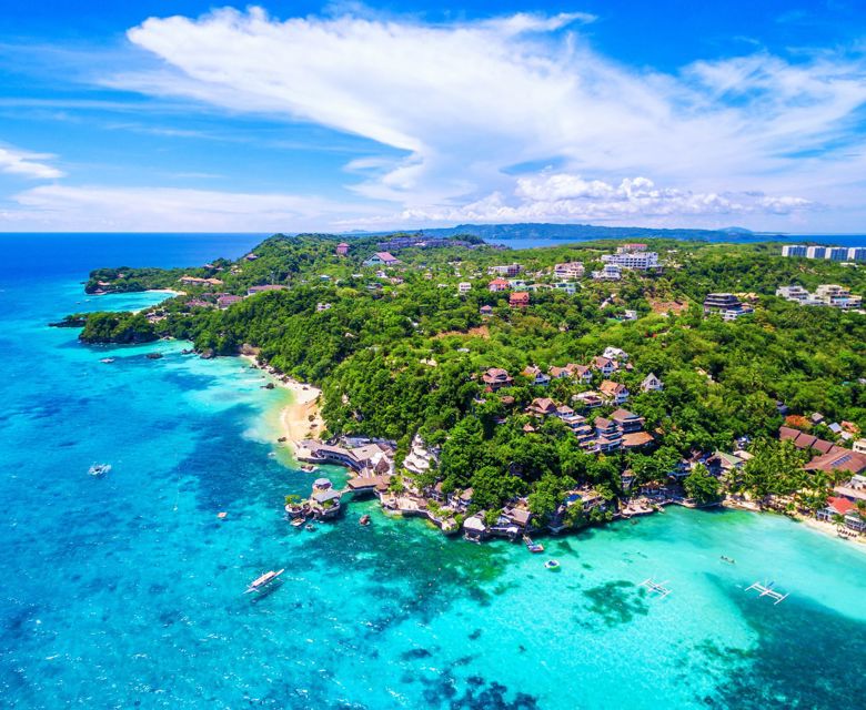 Boracay Island Aerial View - Total Holiday Options