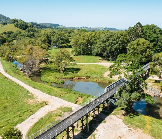 Northern Rivers Rail Trail Landscape CR Tour De Vines