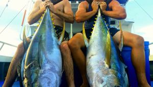 Akura Fishing trip catch