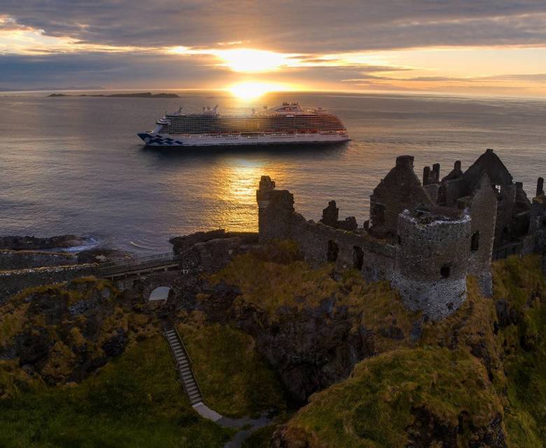 Coral Princess - Belfast Dunluce Castle Stills