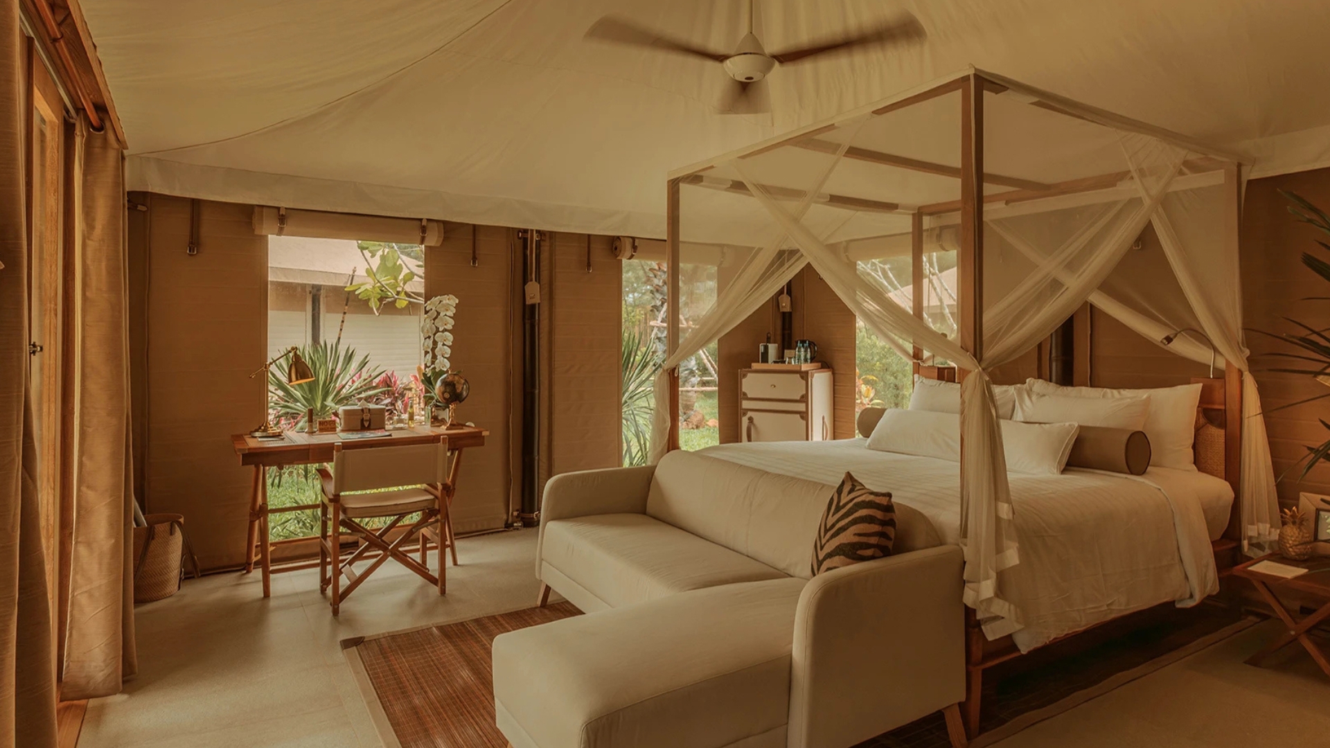 Twinpalms Tented Camp Phuket - Lagoon Tent - Interior