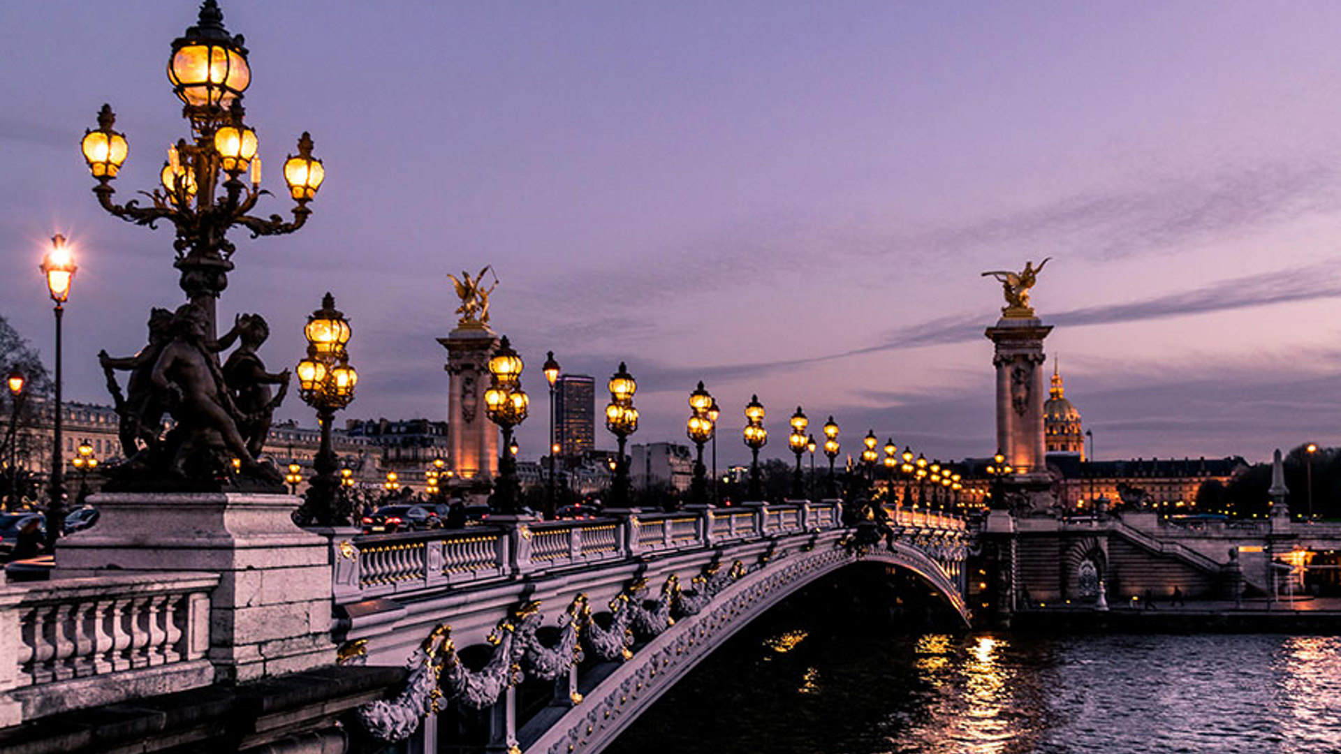 Le pont Alexandre bridge, Paris