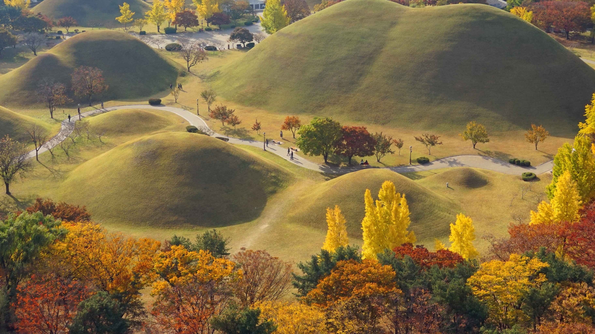 Five Royal Tombs - Gyeongju