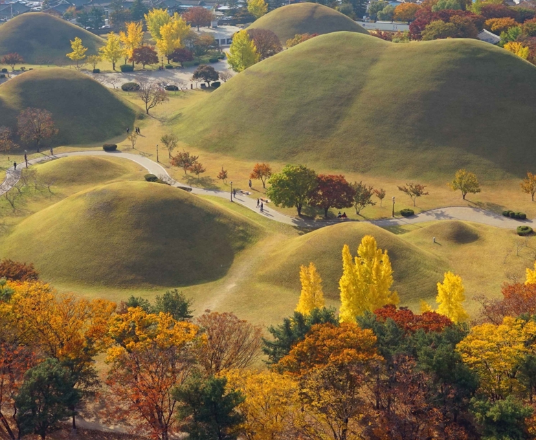 Five Royal Tombs - Gyeongju
