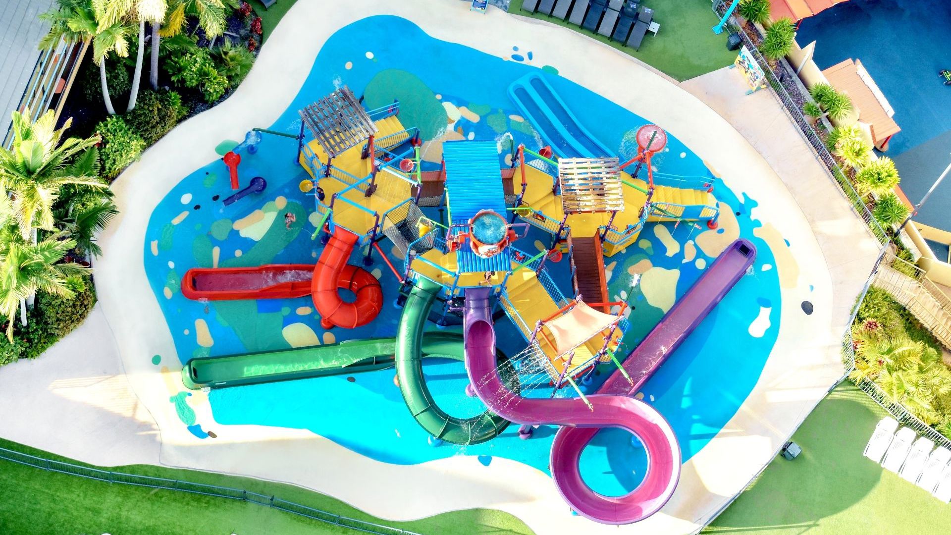 Paradise Resort Aerial View