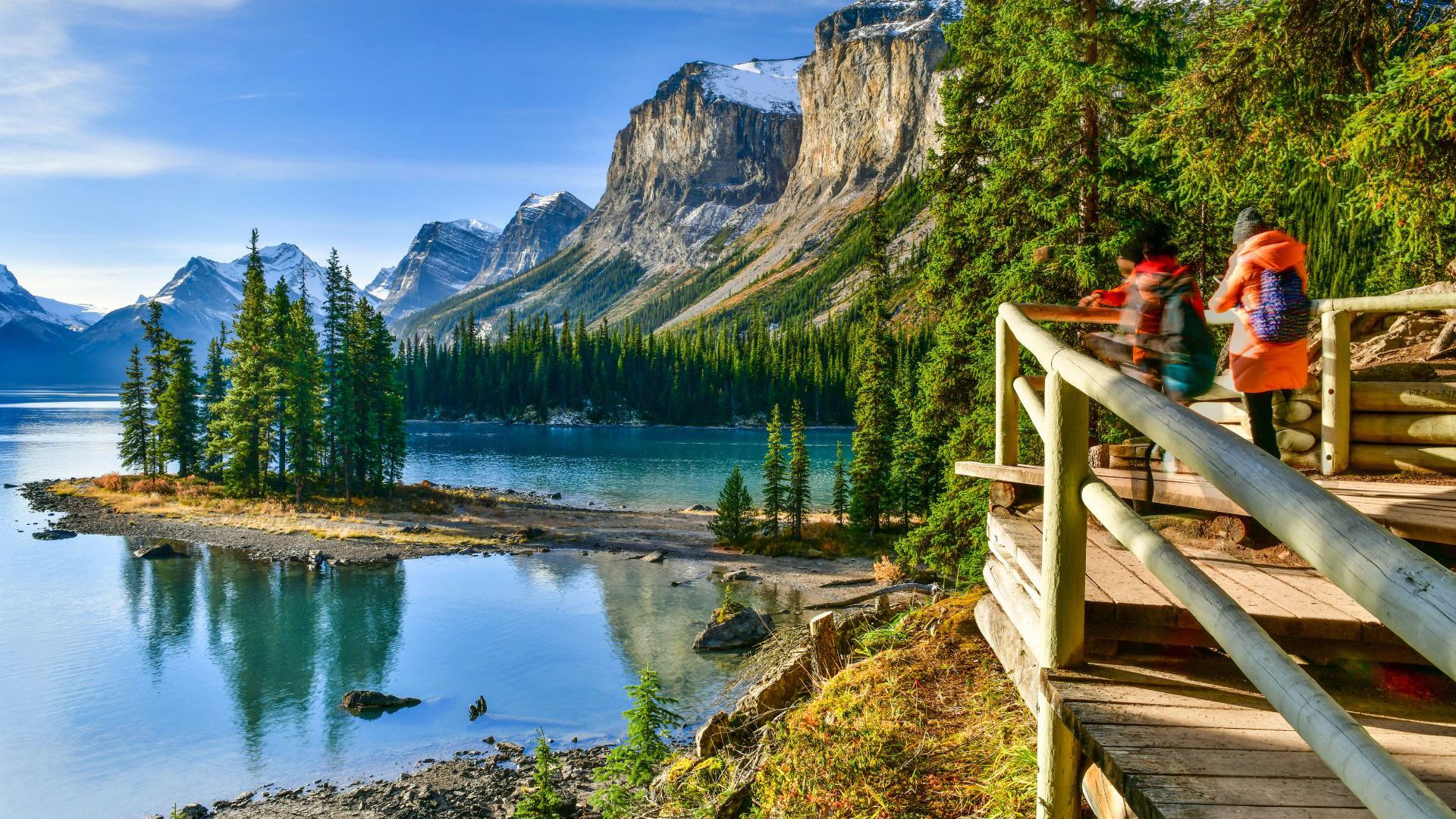 Globus Canada And Alaska Campaign Maligne Lake