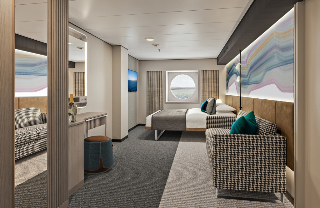 Norwegian Aura Oceanview Stateroom © NCL