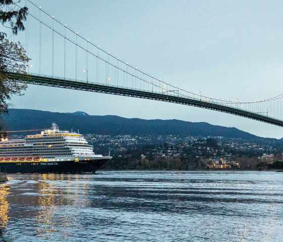 Holland America Line Vancouver Canada Cruise wall