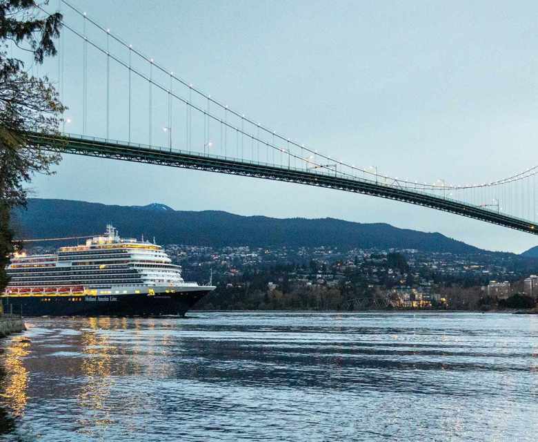 Holland America Line Vancouver Canada Cruise wall