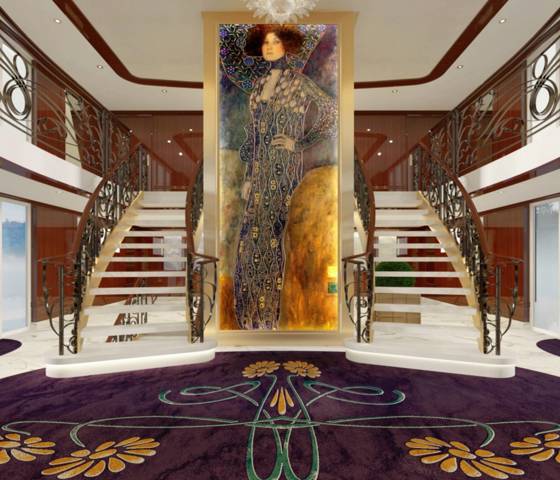 S.S Emilie Lobby