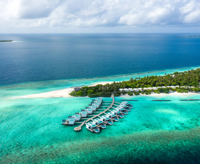 Dhigali Maldives - aerial