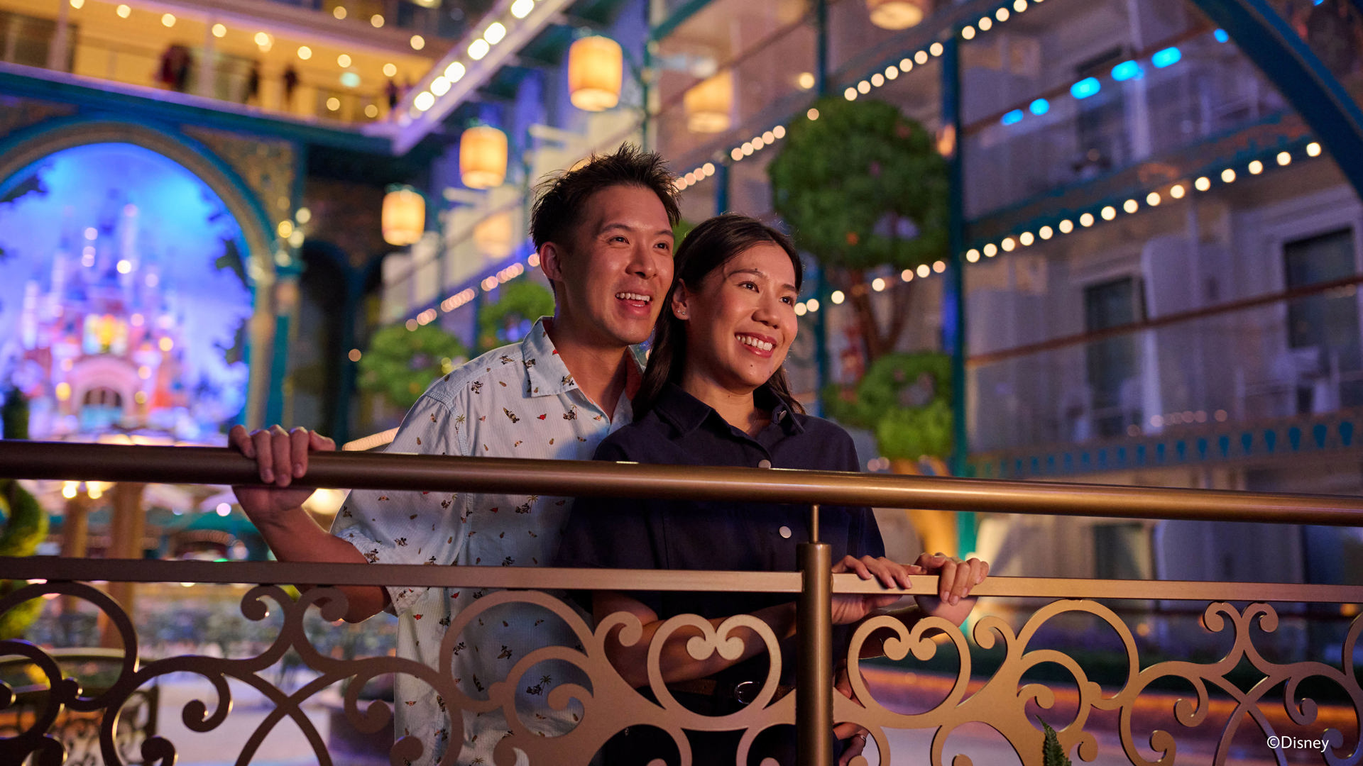 Disney Imagination Garden Couple