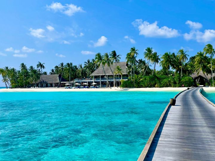 View of island from walkway