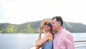 Couple on View Deck