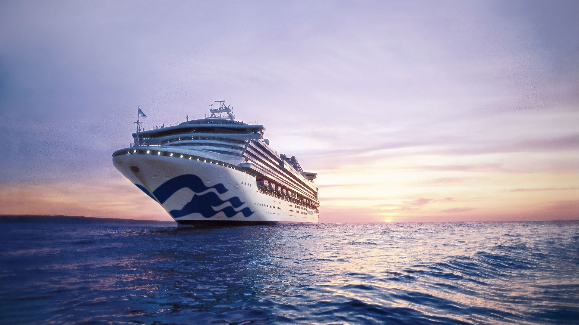 Sapphire Princess at Sea